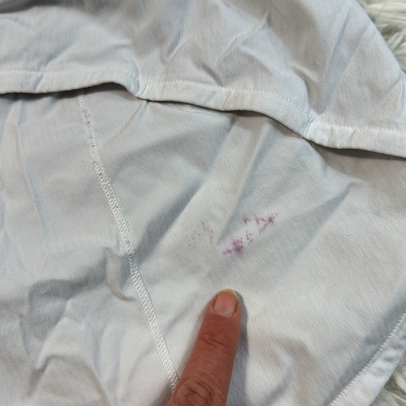 Lululemon Speed Up Short Long *4" Updated Fit White - Picture 5 of 7